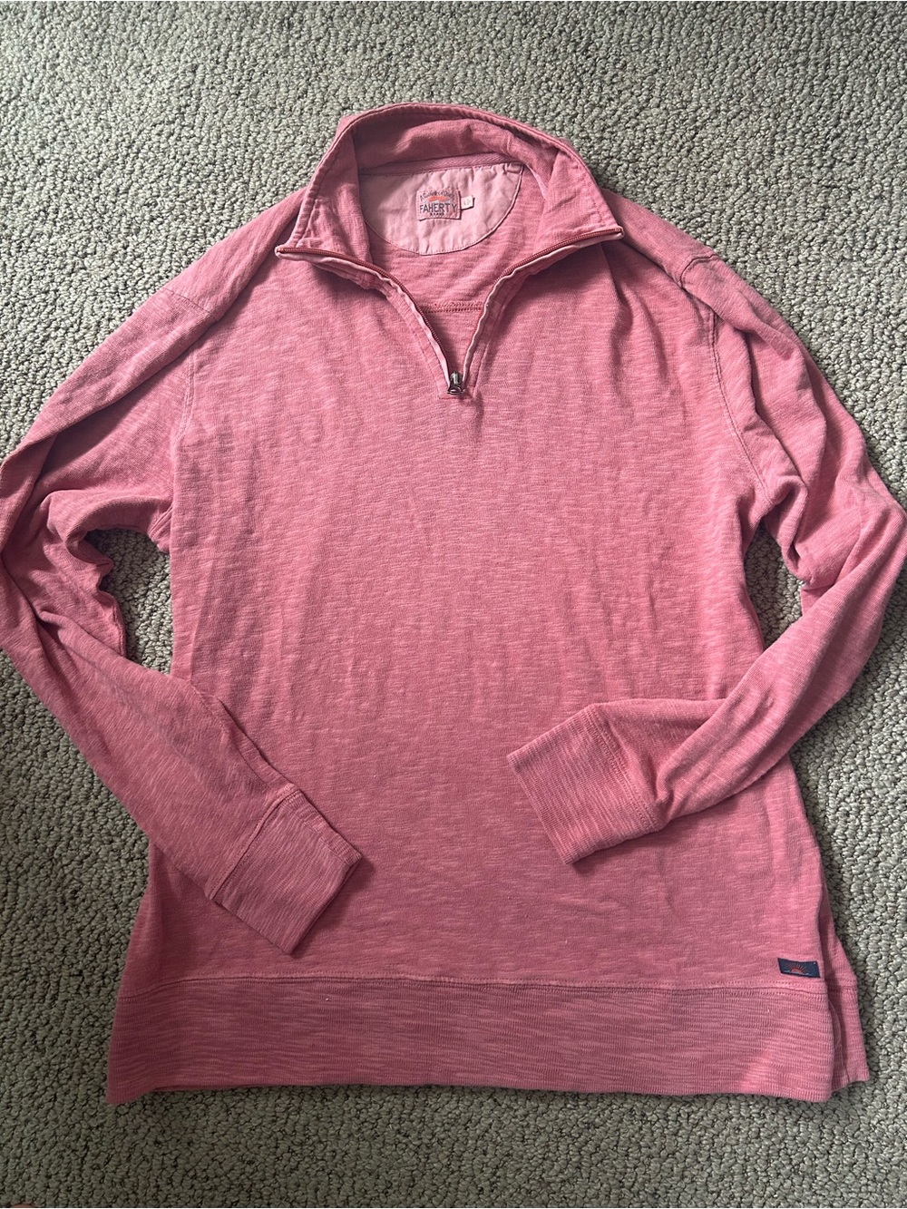 Faherty Men’s 1/4 Zip Pullover